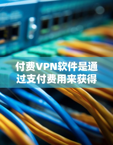 付费VPN软件是通过支付费用来获得VPN服务的工具，旨在提供安全、可靠且经济的通信渠道。以下是关于付费VPN软件的详细信息
