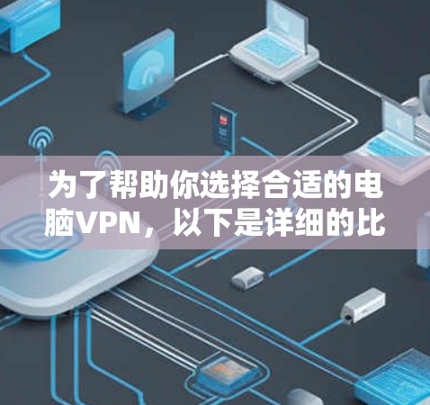 为了帮助你选择合适的电脑VPN,以下是详细的比较和推荐 为了帮助你选择合适的电脑VPN,以下是详细的比较和推荐