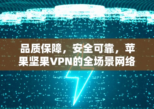 品质保障，安全可靠，苹果坚果VPN的全场景网络保护方案