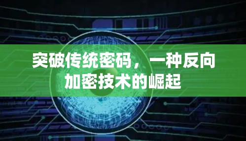 突破传统密码，一种反向加密技术的崛起