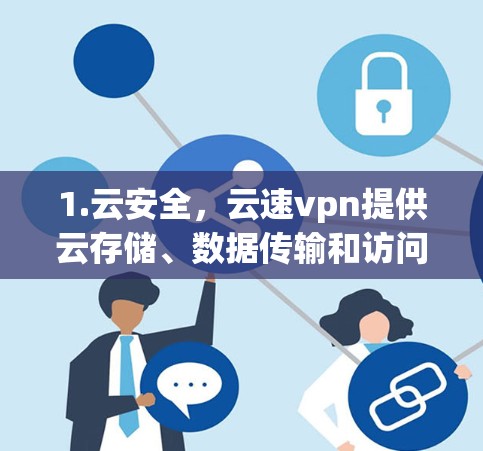 1.云安全，云速vpn提供云存储、数据传输和访问控制的解决方案，确保用户和企业数据的安全