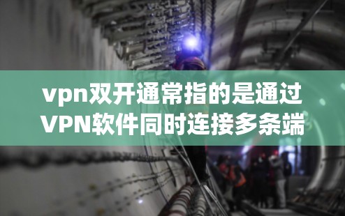vpn双开通常指的是通过VPN软件同时连接多条端口，以实现远程办公、视频通话、文件下载等多任务的高效连接。以下是一些与vpn双开相关的信息和建议