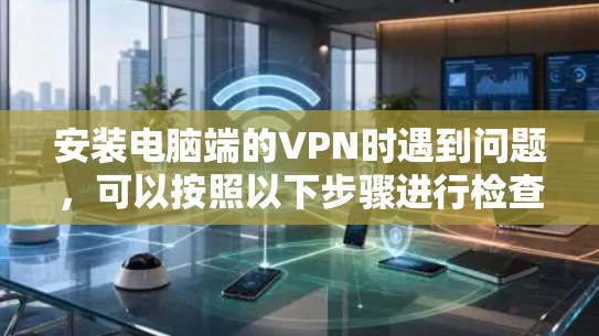 安装电脑端的VPN时遇到问题，可以按照以下步骤进行检查和处理