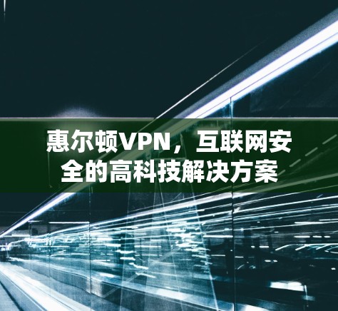 惠尔顿VPN，互联网安全的高科技解决方案