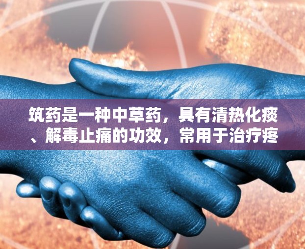 筑药是一种中草药，具有清热化痰、解毒止痛的功效，常用于治疗疼痛、发热、咳嗽等症状。如果您有类似症状，可以考虑使用筑药制成的丸药，但需注意避免使用可能导致副作用的药物