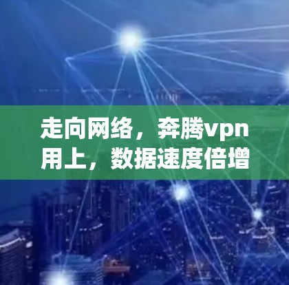 走向网络，奔腾vpn用上，数据速度倍增！
