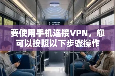 要使用手机连接VPN，您可以按照以下步骤操作