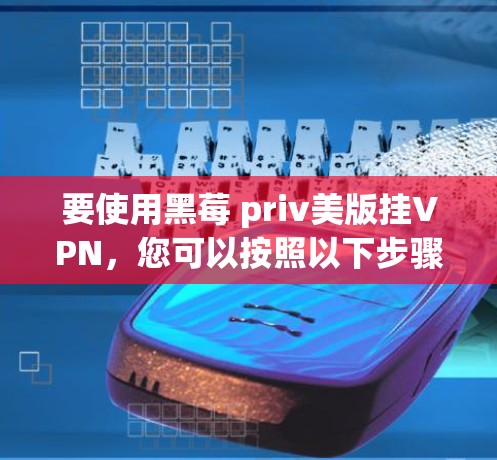 要使用黑莓 priv美版挂VPN，您可以按照以下步骤操作