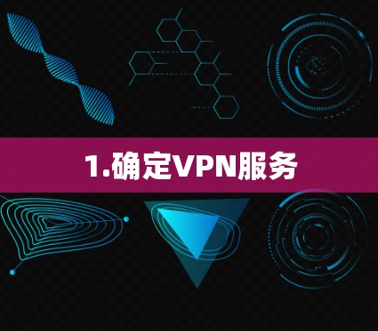 1.确定VPN服务