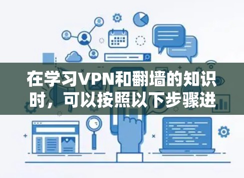 在学习VPN和翻墙的知识时，可以按照以下步骤进行