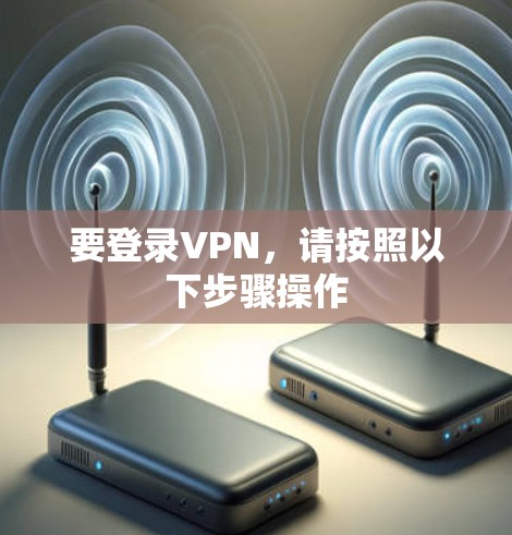要登录VPN，请按照以下步骤操作