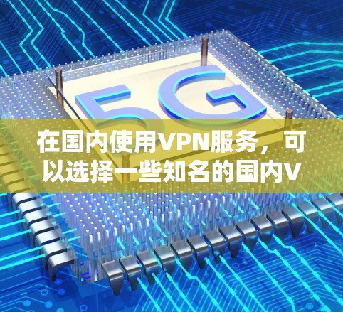 在国内使用VPN服务，可以选择一些知名的国内VPN平台，这些平台在安全性、价格和使用体验上都有不错的表现。以下是几点推荐