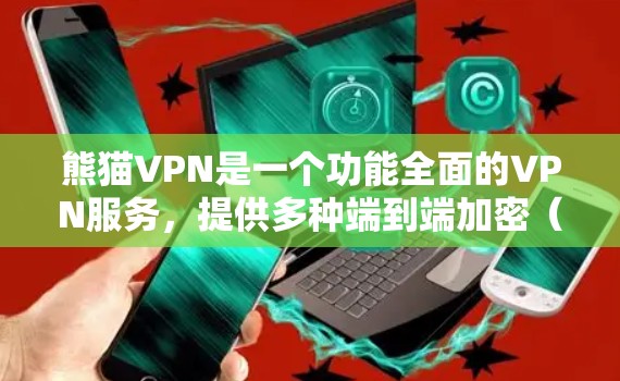 熊猫VPN是一个功能全面的VPN服务，提供多种端到端加密（E2E）和端到端加密+端到端加密（E2S）功能。以下是关于熊猫VPN的一些详细信息