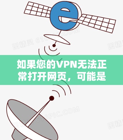 如果您的VPN无法正常打开网页，可能是因为以下几个原因