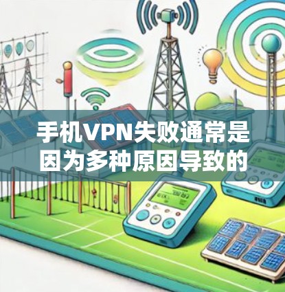 手机VPN失败通常是因为多种原因导致的网络问题，以下是一些可能的原因和解决方法