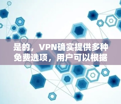 是的，VPN确实提供多种免费选项，用户可以根据自己的需求选择合适的VPN服务。以下是几个常见的免费VPN推荐