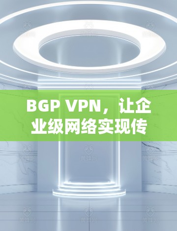 BGP VPN，让企业级网络实现传输层访问
