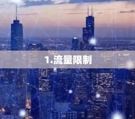 1.流量限制 1.流量限制