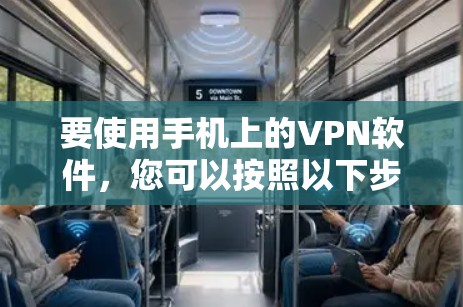 要使用手机上的VPN软件,您可以按照以下步骤操作 要使用手机上的VPN软件,您可以按照以下步骤操作