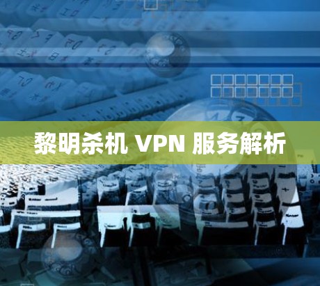 黎明杀机 VPN 服务解析