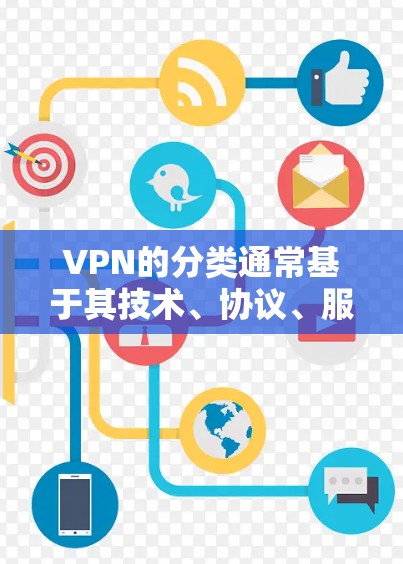VPN的分类通常基于其技术、协议、服务类型以及使用场景的不同。以下是几种常见的VPN分类方式 VPN的分类通常基于其技术、协议、服务类型以及使用场景的不同。以下是几种常见的VPN分类方式