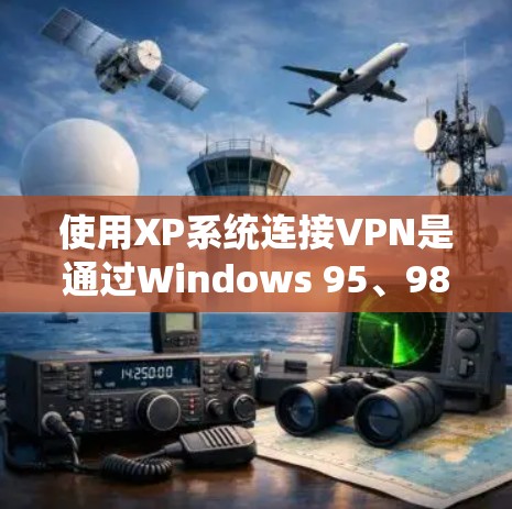 使用XP系统连接VPN是通过Windows 95、98、Me或2版本进行的，这些版本的系统对VPN的安装和使用可能有一定的挑战。以下是一些步骤和建议，帮助你更好地使用XP系统来连接VPN