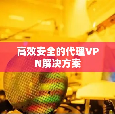 高效安全的代理VPN解决方案 高效安全的代理VPN解决方案