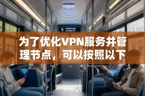 为了优化VPN服务并管理节点,可以按照以下步骤进行