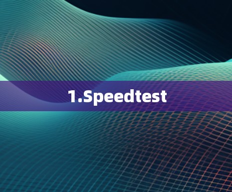 1.Speedtest