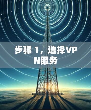 步骤 1,选择VPN服务 步骤 1,选择VPN服务