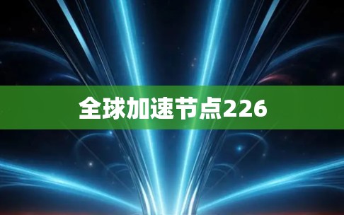 全球加速节点226