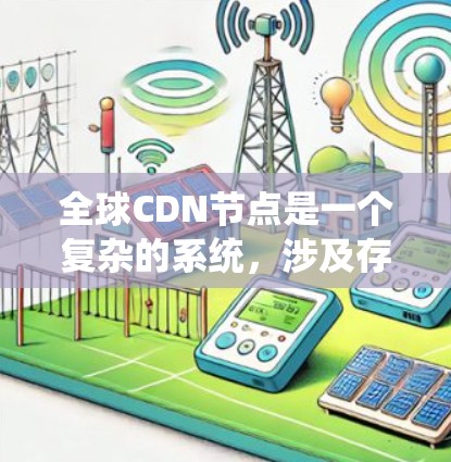 全球CDN节点是一个复杂的系统,涉及存储、通信、网络、安全等多个方面。以下是逐步的解决方案 全球CDN节点是一个复杂的系统,涉及存储、通信、网络、安全等多个方面。以下是逐步的解决方案