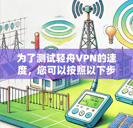为了测试轻舟VPN的速度，您可以按照以下步骤进行操作