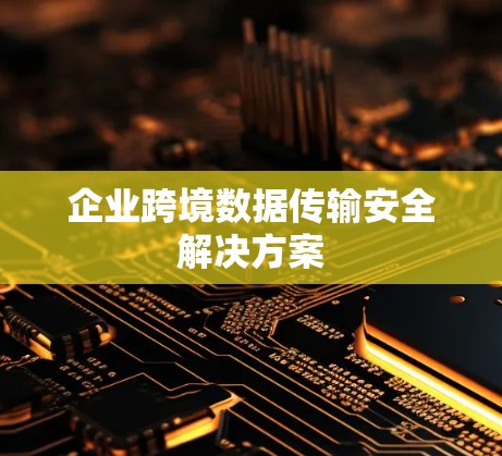 企业跨境数据传输安全解决方案