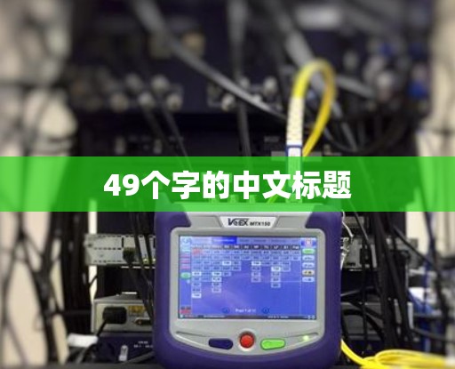 49个字的中文标题