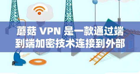 蘑菇 VPN 是一款通过端到端加密技术连接到外部网络的虚拟网络服务,旨在提供安全的网络访问体验。以下是对蘑菇 VPN 的详细分析 蘑菇 VPN 是一款通过端到端加密技术连接到外部网络的虚拟网络服务,旨在提供安全的网络访问体验。以下是对蘑菇 VPN 的详细分析
