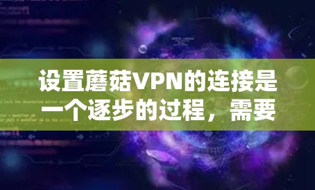 设置蘑菇VPN的连接是一个逐步的过程,需要遵循以下步骤和注意事项 设置蘑菇VPN的连接是一个逐步的过程,需要遵循以下步骤和注意事项