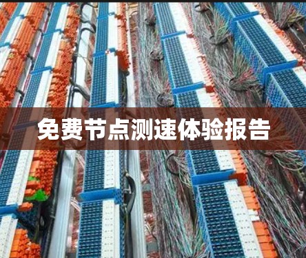 免费节点测速体验报告 免费节点测速体验报告