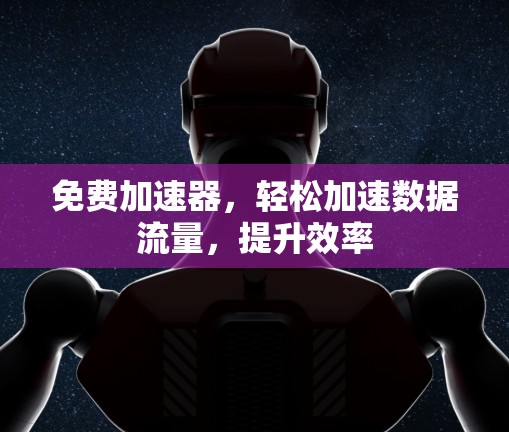 免费加速器,轻松加速数据流量,提升效率