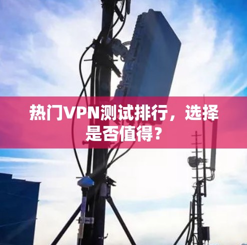热门VPN测试排行，选择是否值得？