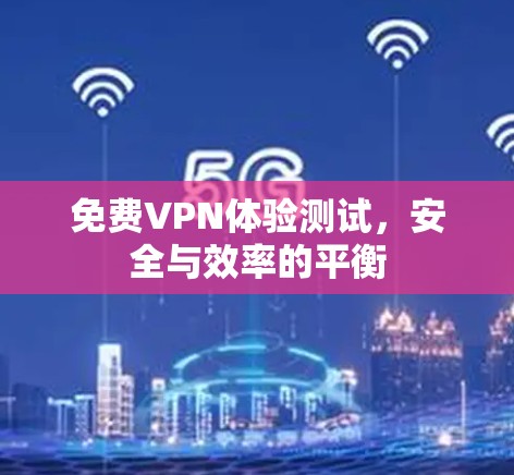 <strong>免费VPN</strong>体验测试,安全与效率的平衡