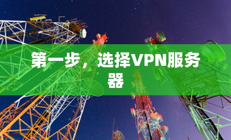 第一步，选择VPN服务器
