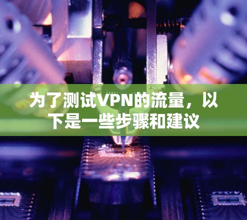 为了测试VPN的流量，以下是一些步骤和建议