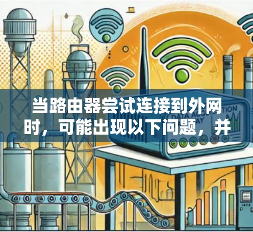 当路由器尝试连接到外网时,可能出现以下问题,并可以通过以下步骤进行解决