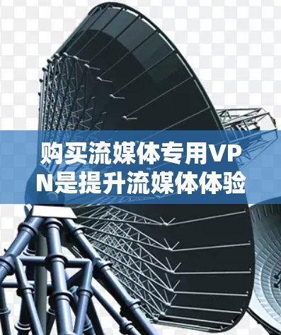 购买流媒体专用VPN是提升流媒体体验的重要选择，以下是一步步的建议