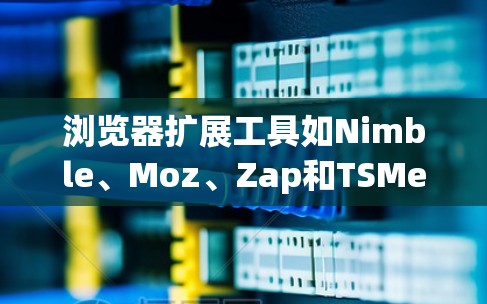 浏览器扩展工具如Nimble、Moz、Zap和TSMeter各有其独特的优势和适用场景,以下是详细的比较