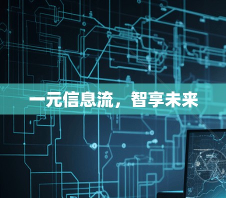 一元信息流,智享未来 一元信息流,智享未来
