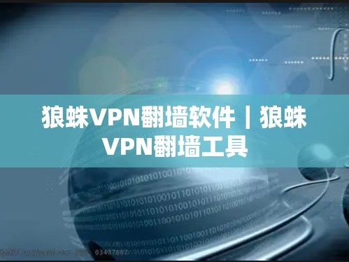 狼蛛VPN<strong>翻墙软件</strong>|狼蛛VPN翻墙工具
