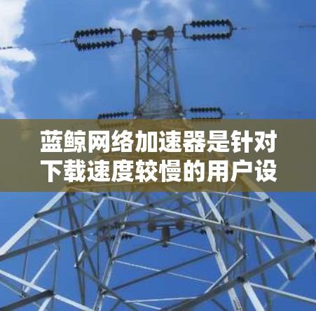蓝鲸网络加速器是针对下载速度较慢的用户设计的加速工具,旨在帮助提升下载速度。以下是一些优化蓝鲸网络加速器的建议,帮助你更高效地使用该工具 蓝鲸网络加速器是针对下载速度较慢的用户设计的加速工具,旨在帮助提升下载速度。以下是一些优化蓝鲸网络加速器的建议,帮助你更高效地使用该工具
