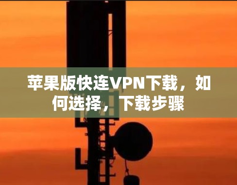 苹果版快连VPN下载,如何选择,下载步骤